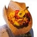 Gypsy Heart Silk Flower Blooms with Crystal Jewel and Pearl Centers. Hand Painted Silk Ribbon and Bow. Straw Cowboy Hat.