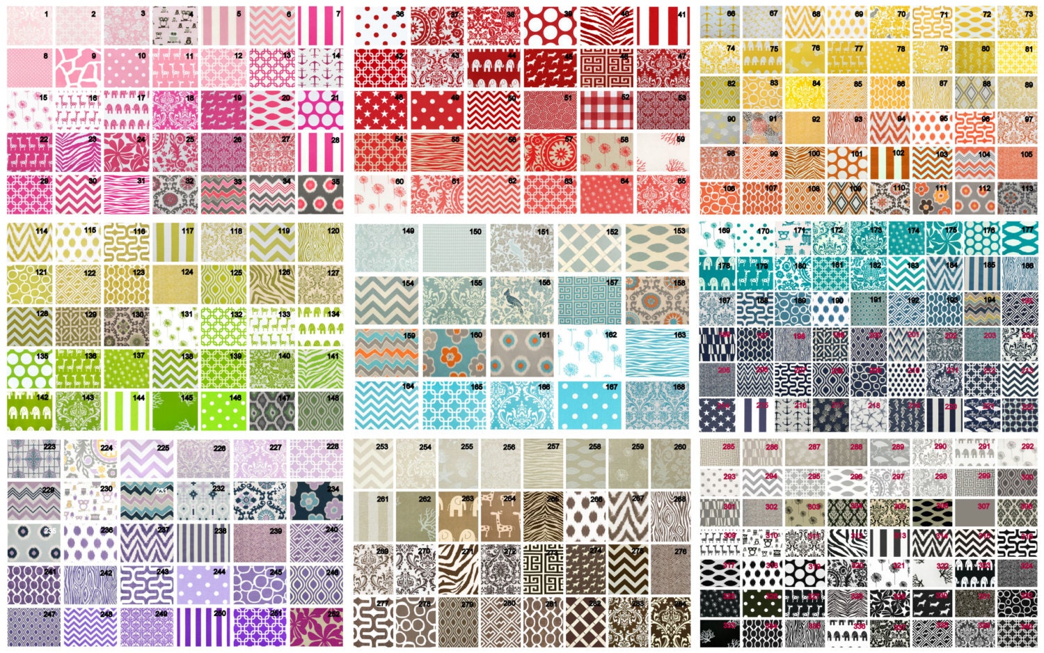 You Choose - Custom Pair of Designer Curtain Panels 50 x 108