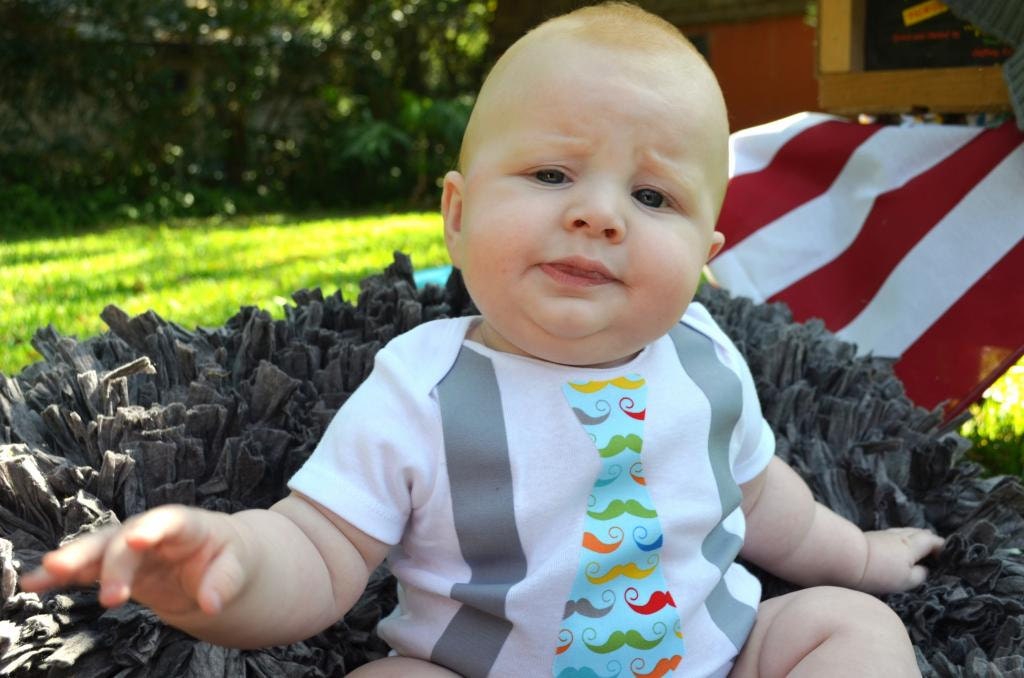 Baby Boy Mustache Onesie - Mustache Tie Onesie and Suspenders  - Spring Summer Mothers Day Fathers Day- Perfect Birthday Outfit Photo Prop