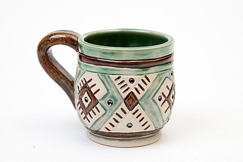 Desert Porcelain Mug- one of a kind
