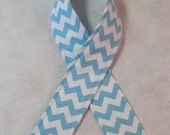 Sale DSLR Padded Camera Strap Cover--Small Chevron Aqua
