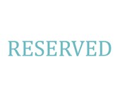 RESERVED - listing for shellylettau