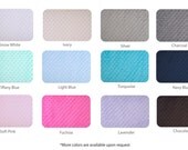 New Minky Colors Available - Order a swatch of fabric