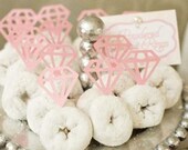 Bridal  - Shower Decoration Ring - Coral - Qty 40 - 2.5" (5.25 cm) -Reserved for Hope