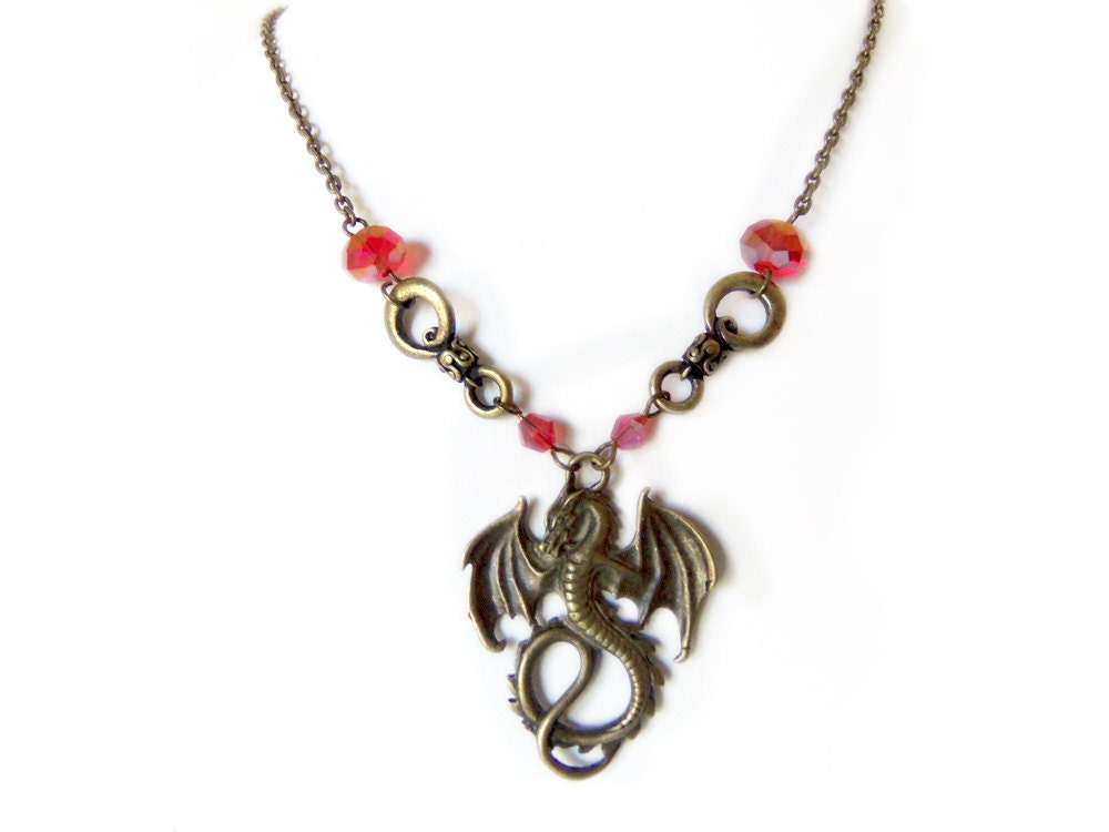 Fire and Blood - HOUSE TARGARYEN NECKLACE - Jewelry inspired by The Game of Thrones