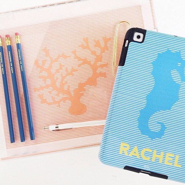 Personalized Hard Shell iPad Case - iPad Mini or iPad 2 3 4
