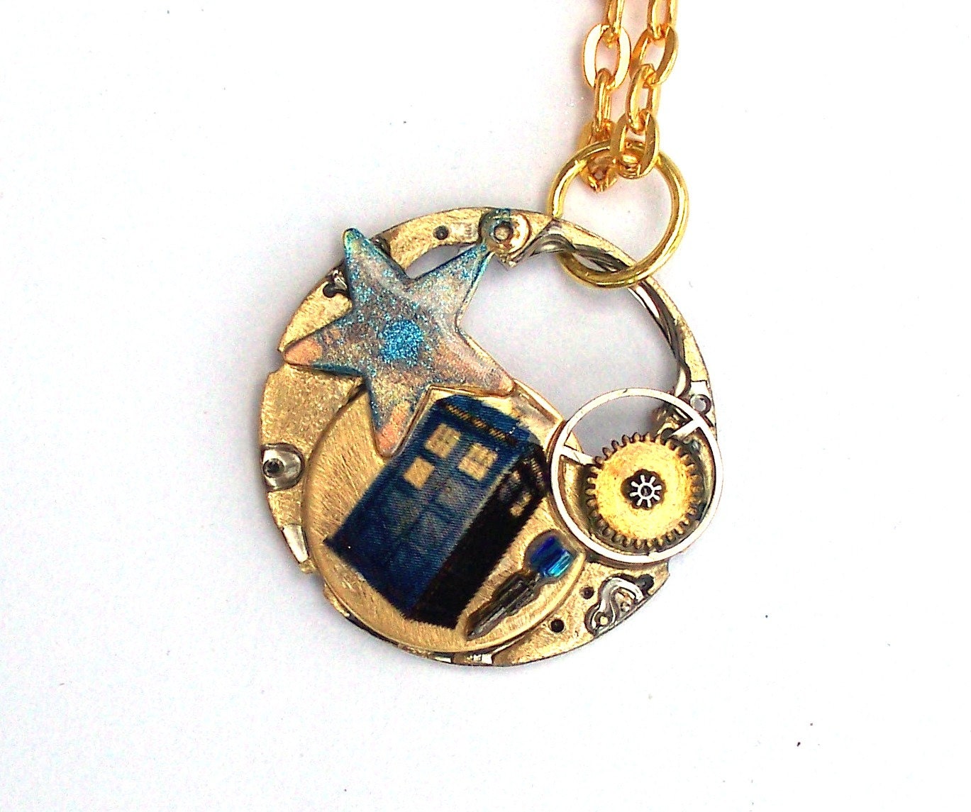 Doctor Who Necklace "Shimmering Star"