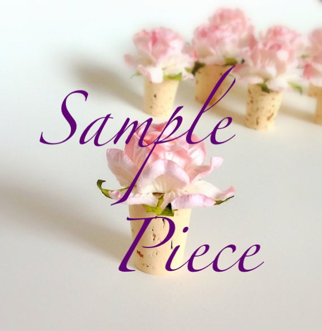 Sample - Wine Bottle Stopper, Bridal Shower Favors, Wedding Favors, Bridesmaids Gifts, Includes Organza Gift Bag