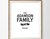 Family Est. Customised Print 8"x10" Il_170x135
