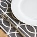 Modern Placemats - Concrete Squiggles - Set of 2 FREE US SHIPPING