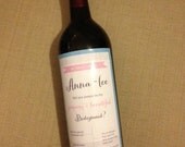 Custom Bridesmaid Wine Label