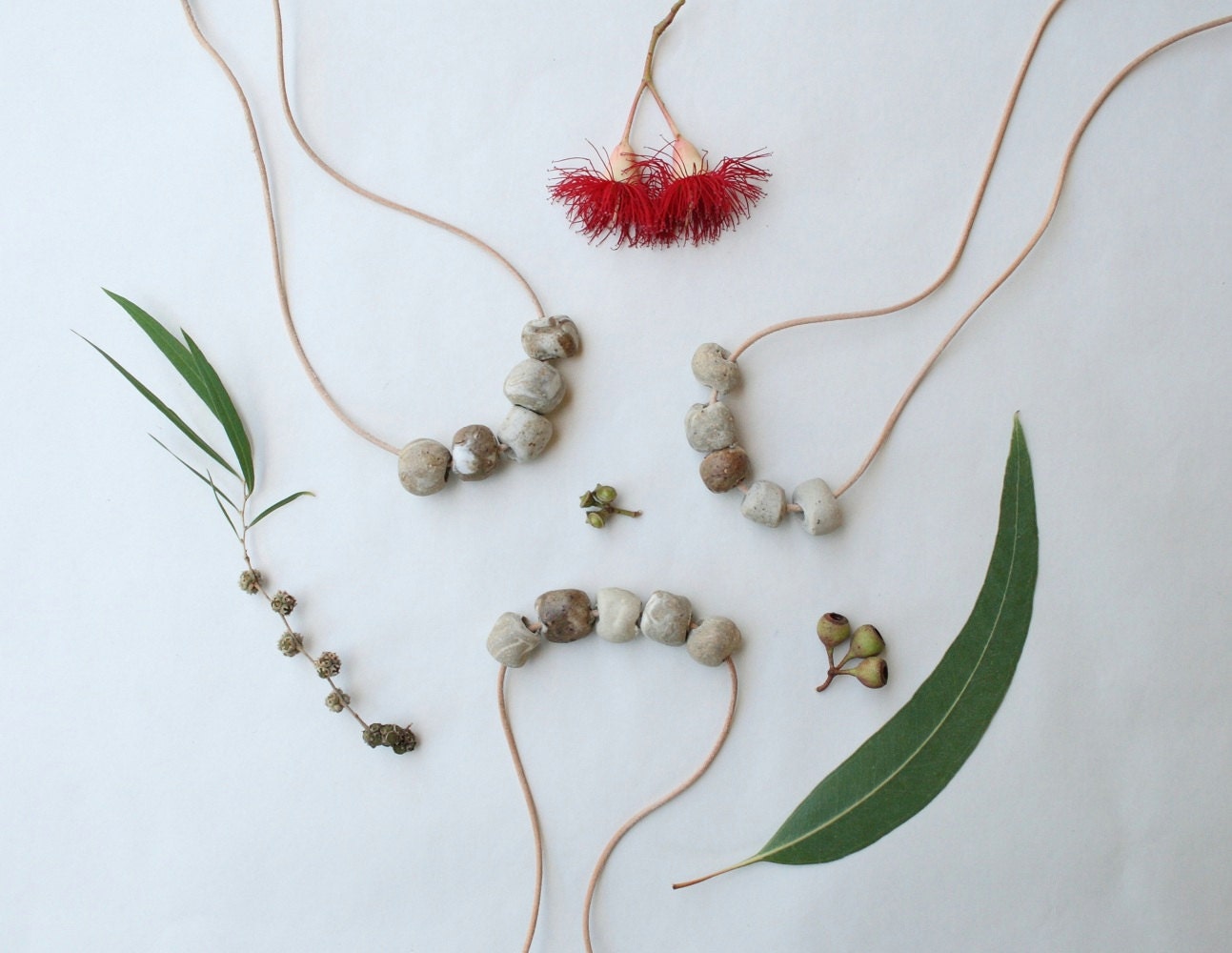 Pit Fired Ceramic Necklace
