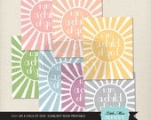 I am a Child of God Printable, INSTANT DOWNLOAD, You get all 7 colors, 16x20