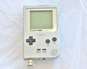 64GB Gameboy Data Storage Recycled portable hard drive flash USB 60 GB electronic gadget gift upcycled Nes nintendo console