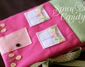 The SpunCandy Doll House - Quiet Book - READY TO SHIP