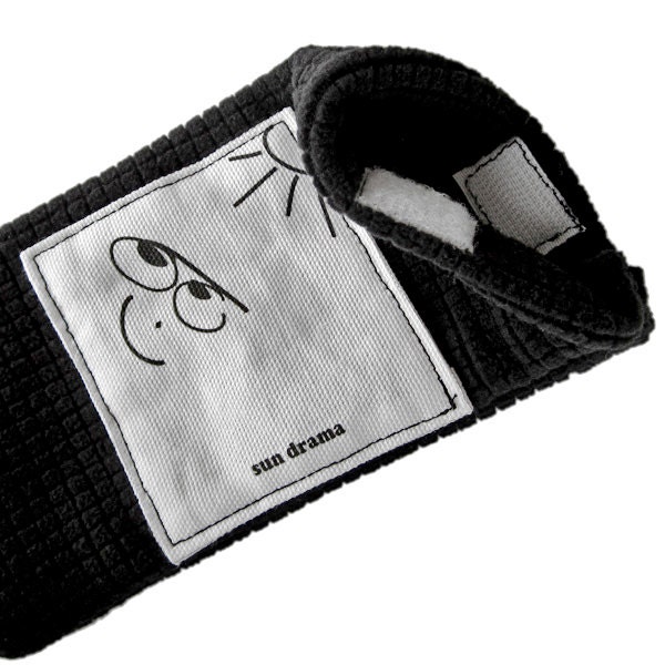 sunglass case. soft. iphone case. sunglass pouch. handmade. smile. cute.