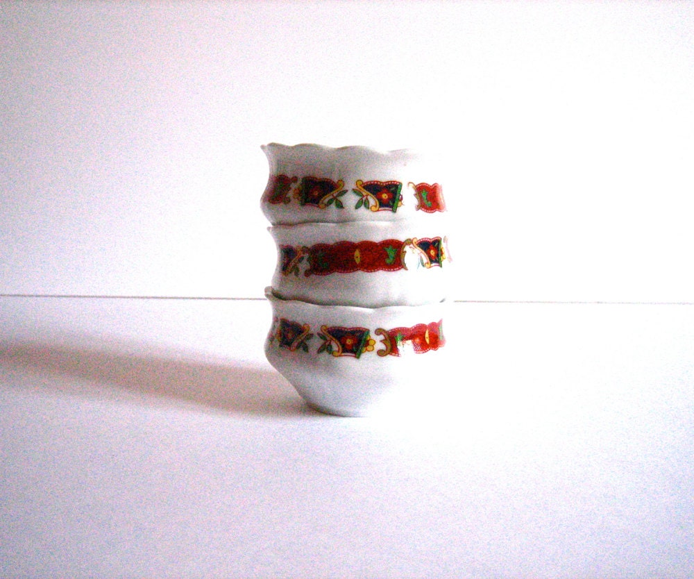 tiny vintage french limoges bowls