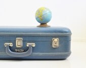 Vintage Aero-Pak Suitcase - Turquoise Luggage