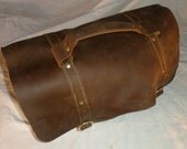 Handcrafted Leather Satchel "The Overnighter"