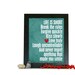 Life is Short Motivational Inspirational Digital Art Print Teal Blue Chevron Red Heart