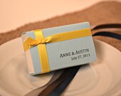 Light Blue Personalized Party Favor: Create Your Own Soap Favors