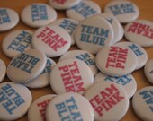 20 Gender Reveal Party Favors Team Pink Team Blue Baby Shower Pinback Buttons Il_170x135