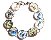 Silhouette Bracelet - Blue Spring