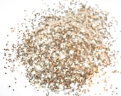 Golden Sand SOLVENT RESISTANT Glitter 0.040 Hex - 1 Fl. Ounce for Glitter Nail Art , Glitter Nail Polish and Glitter Crafts