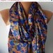BIG SALE Women Scarf - Cowl with Lace - Multicolor