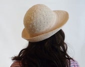 Vintage Summer Knitted Hat