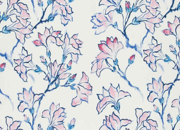 Designers Guild Magnolia Tree - Peony 20" Pillow Cover