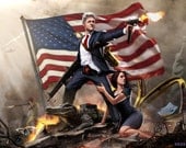 Bill Clinton The  Lady Killer HQ 24x36" EPIC SIZED
