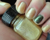 Sands of the Nile Magician's Secret line Nail Indie Franken Polishe Yellow Gliiter