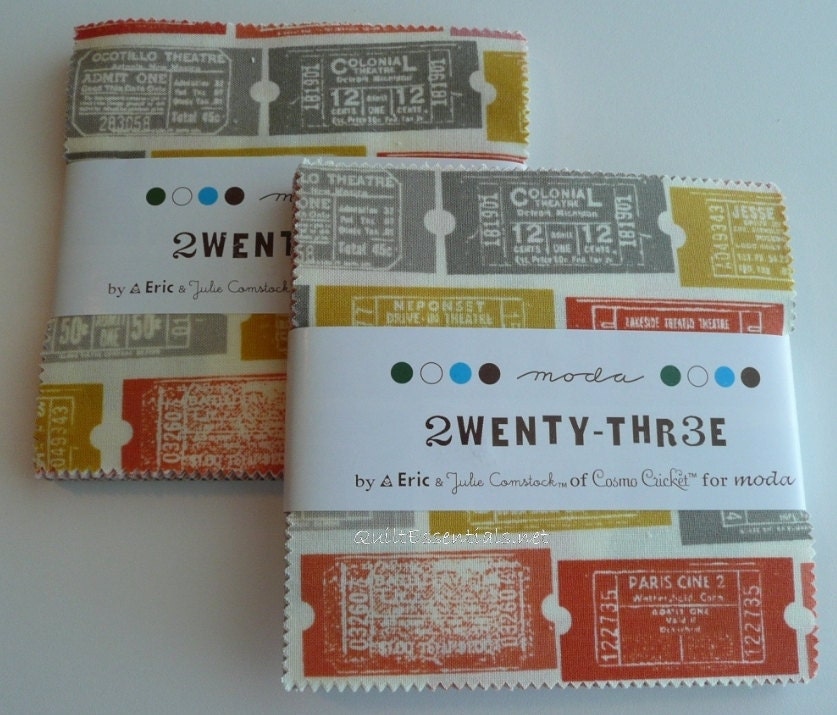 2wenty Thr3e by Eric and Julie Comstock for Moda -  Two Charm Packs