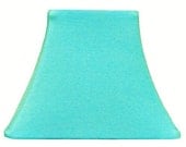 Turquoise Spandex Slip Cover for your exsisting lampshade - stretches to fit perfectly