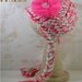 Knit Chunky Newborn Baby Girl Bonnet Hat-Chunky Knit Baby Girl Bonnet-Photography Props-Newborn Photo Props-Knit Newborn Hat