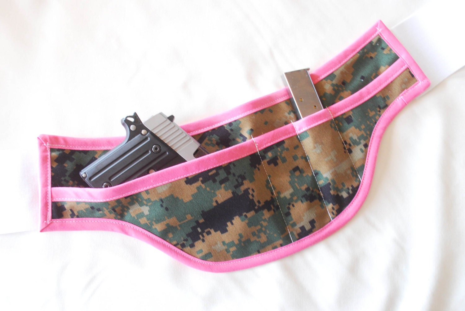 Camo conceal carry gun holster for women