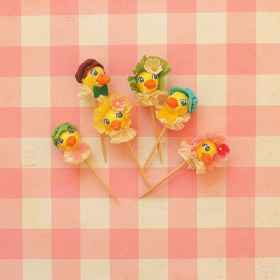 Ain't That Just Ducky Cupcake Toppers Il_570xn