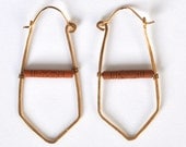 Terracotta Dagger Earrings