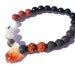 Meditation Bracelet - Raw Citrine, Success Stone, Abundance, Personal Power - Genuine Healing Crystal Jewelry, Yoga Bracelet