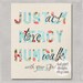 Micah 6:8 Flower 8x10 Print - profits support Hope 4 Sudan