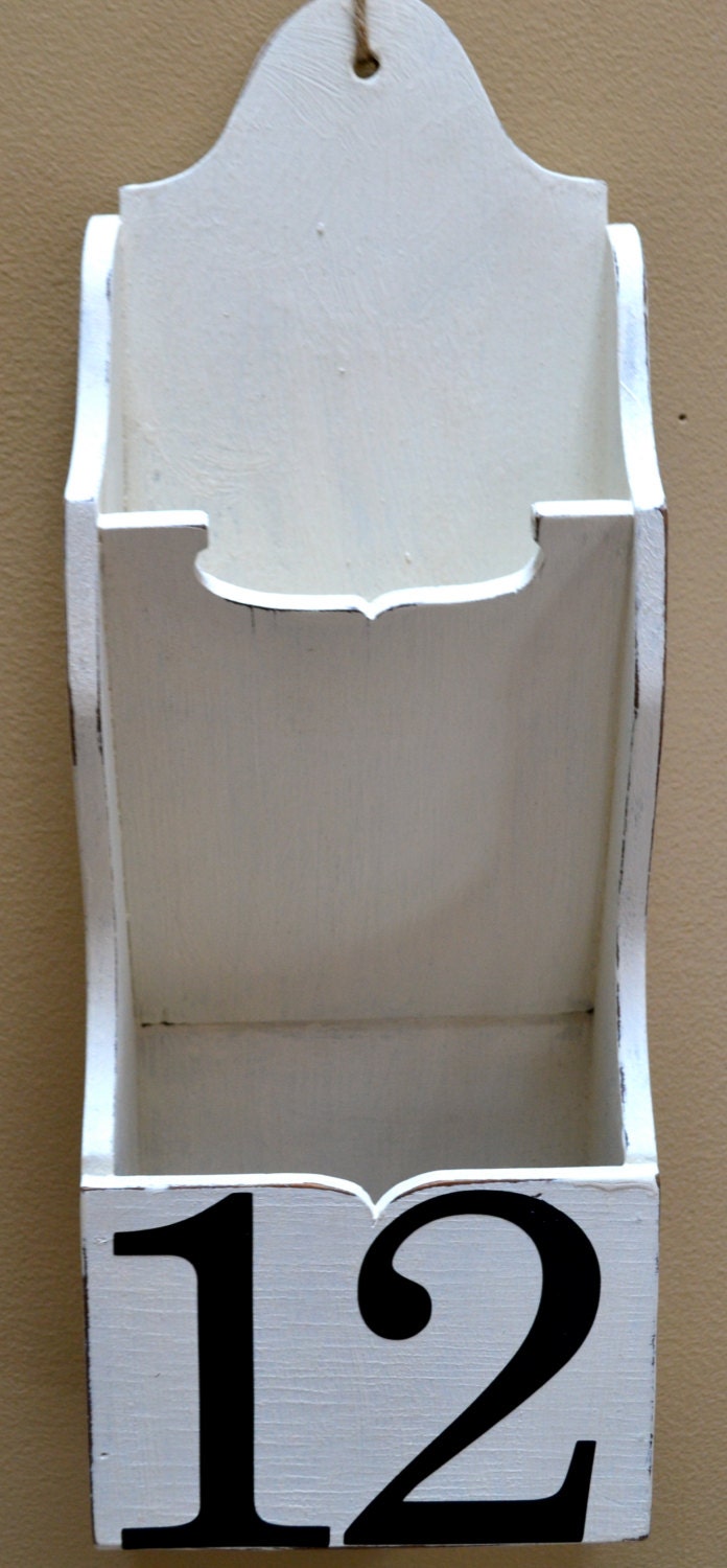 Wooden Letter Holder