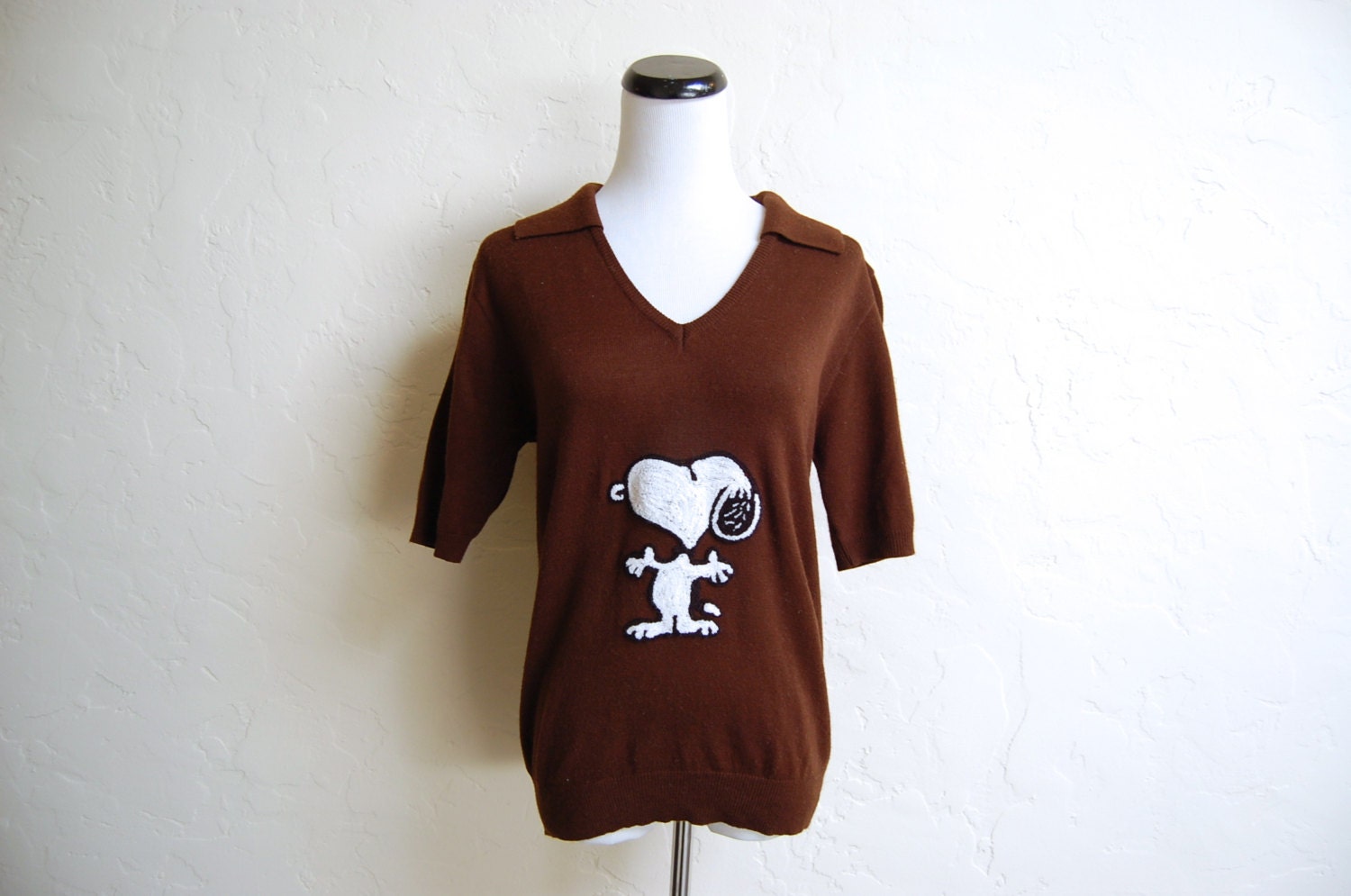 Good Grief Charlie Brown-- A Rare Vintage 60s 70s Snoopy Sweater