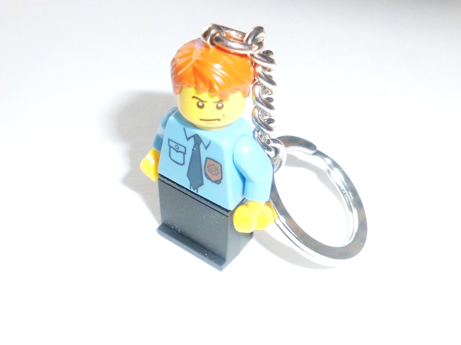 16GB Police Officer USB Flash Drive Keychain