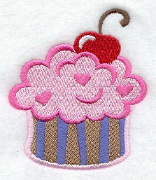 Cupcake collection 2 - Your choice of 1 cupcake embroidered apron