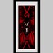 Black Swan - Screen-print Poster - 9X24" - Limited Ed. 100 - S&N