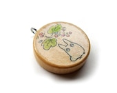 Round Wooden Charm - My Neighbor Totoro - coloured Series