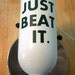 Kitchen mixer decal "Just Beat It."