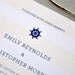 DEPOSIT - Portside Wedding Invitation Suite