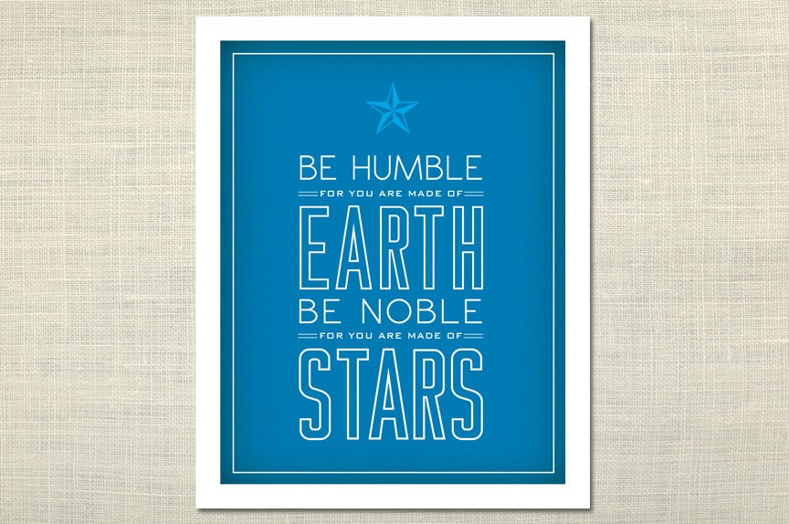 made of stars - 8x10 art print